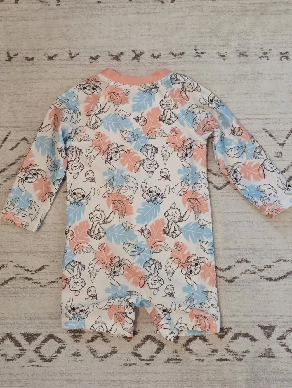 Disney Stitch Swim Romper 6/9 Months